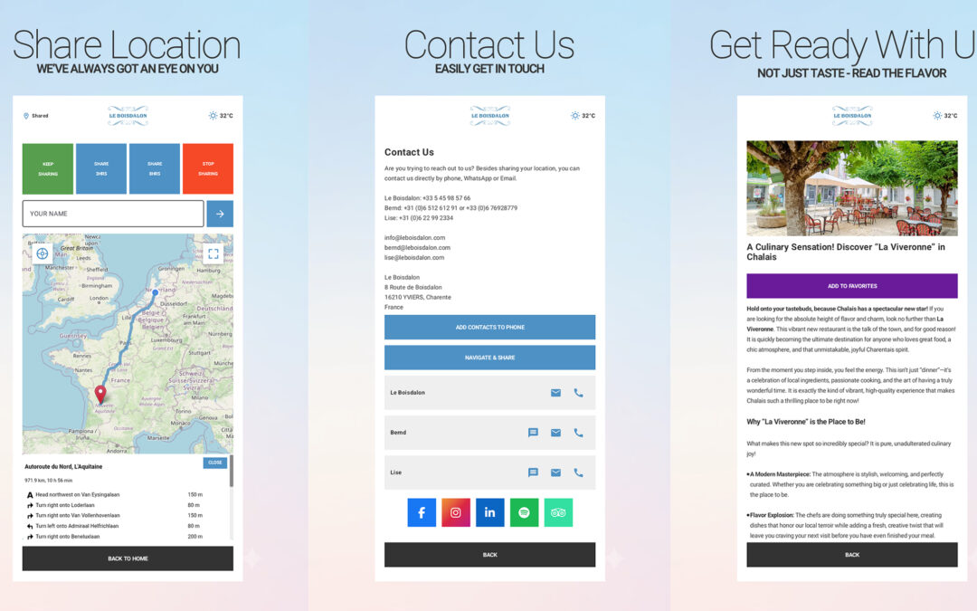 Enhance Your Stay: Introducing the Official Le Boisdalon App